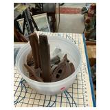 Antique Cast Iron and Shoe Anvils