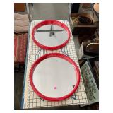 Pair of Round Mirrors