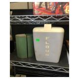 Vintage Canisters and Bookends