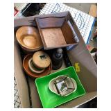Wooden Items Box Lot