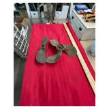 Two Brass Propellers