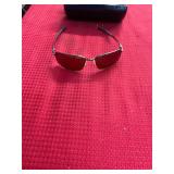 Oakley W  Square Wire Sunglasses in Maui Jim Case