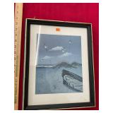 Signed Nautical Nags Head North Carolina Print