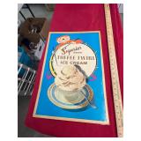 Antique Ice-cream Advertisement