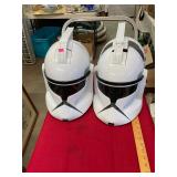 Pair Of Star Wars Clone Trooper Helmets