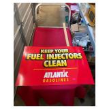 Atlantic Gasolines Advertisements Sign