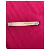 Antique German Silver Folding Ruler