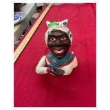 Mechanical Cast Iron Bank Americana J.E.Stevens