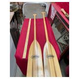 Two Feather Brand Oars Paddles Lot