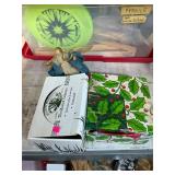 Kaiser Chicago Angel and Dep 56 Brass Pinecones