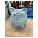 Pig Concrete Yard Ornament