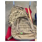 3 Tactical Military Style Back Packs
