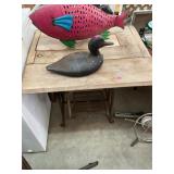 Antique Sewing Machine Base Table