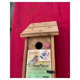 Wooden Cedar Bird House