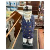 Old Salty Wooden Fisherman