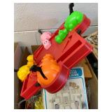 Hungry Hippos and Other Vintage Toys Lot
