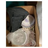 Crystal and China Box Lot