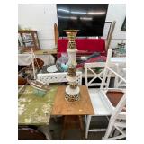 Brass and Marble Candle Stick