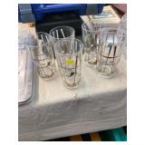 Vintage Golf Glass Cups