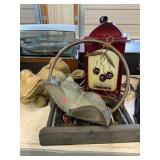 Boot scraper, Frog and Bird Feeder