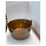 Antique Brass Bucket