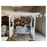 Large Berlin Gardens Porch Swing and Stand