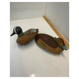 2 David Williams Local Weems Carved Decoys