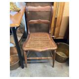 Antique Cane Bottom Chair