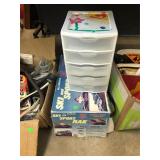 Ski rack and Organizer Drawers