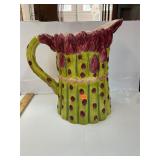 Asparagus Decorative Pitcher