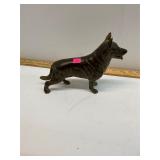 Brass Dog Door Stop