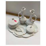 Antique D and C France Dresser Set