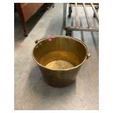 Antique Brass Bucket