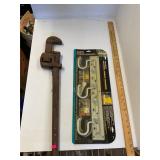 Large Wrench and Tool Rack