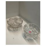 2 Crystal Bowls