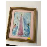 Degrazia Native American Indian Print