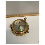 Brass Ships Clock