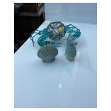 Nautical Salt and Pepper and Candle Holder Lot