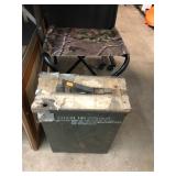 Large Ammo Can and Stool