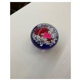 Nautical Art Glass Paper Weight