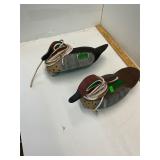 2 David Williams Local Weems Carved Decoys