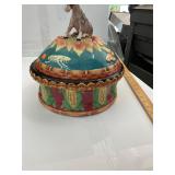 Donkey Round Serving Dish
