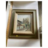 Signed Oil on Board Painting