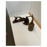 2 Oil Cans and Plane