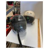 2 Motorcycle Helmets