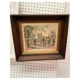 Vintage Signed and Numbered Print