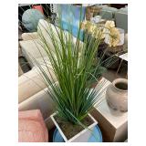 Pair of Faux Potted Plant