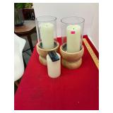 Faux Candles and Light Adjuster