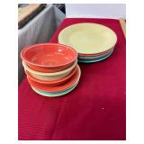 HLC Fiesta Plates and Bowls