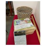 Rug Pad, Basket Housewares Lot